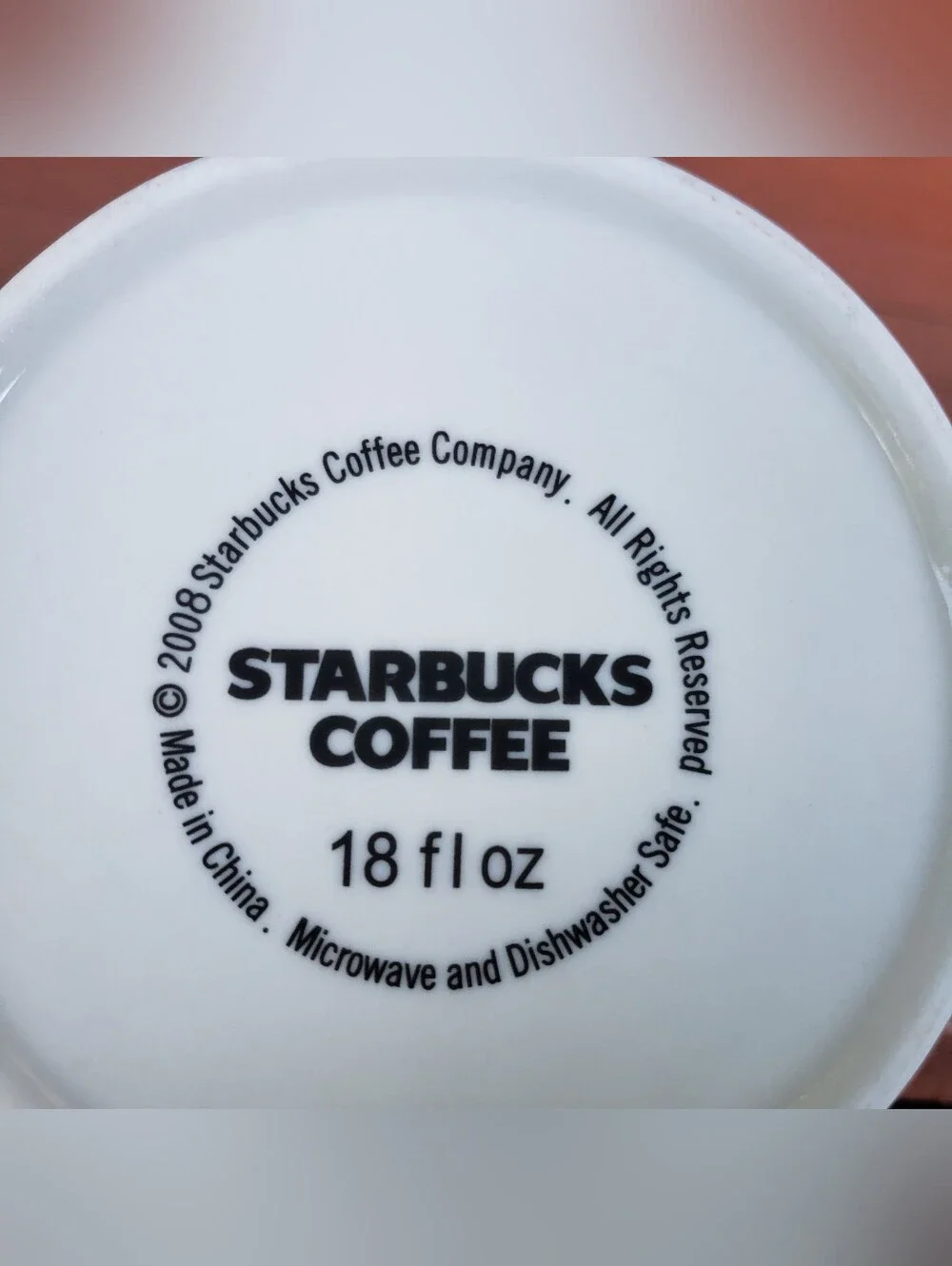2008 Starbucks Coffee Company San Antonio 'Alamo City' Coffee Mug - 18 fl oz